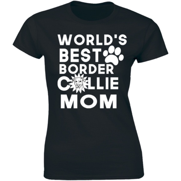 World's Best Border Collie Mom Dog Lovers T-shirt